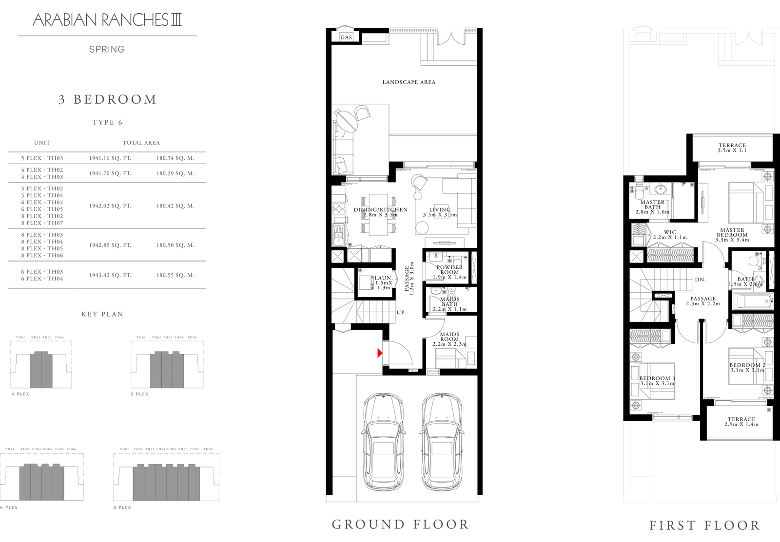 Spring Townhouses Floor Plan