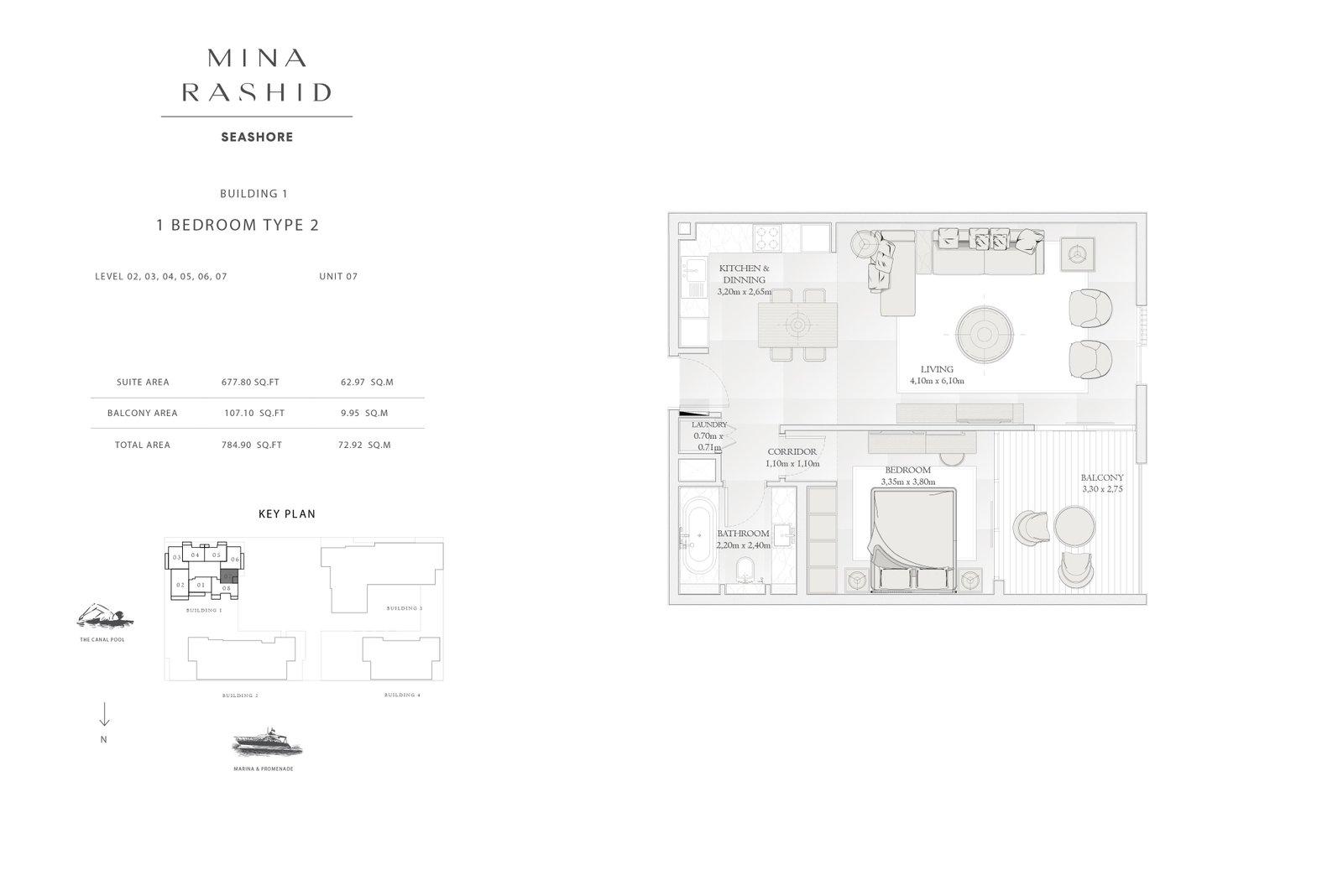 Seashore Mina Rashid Floor Plan