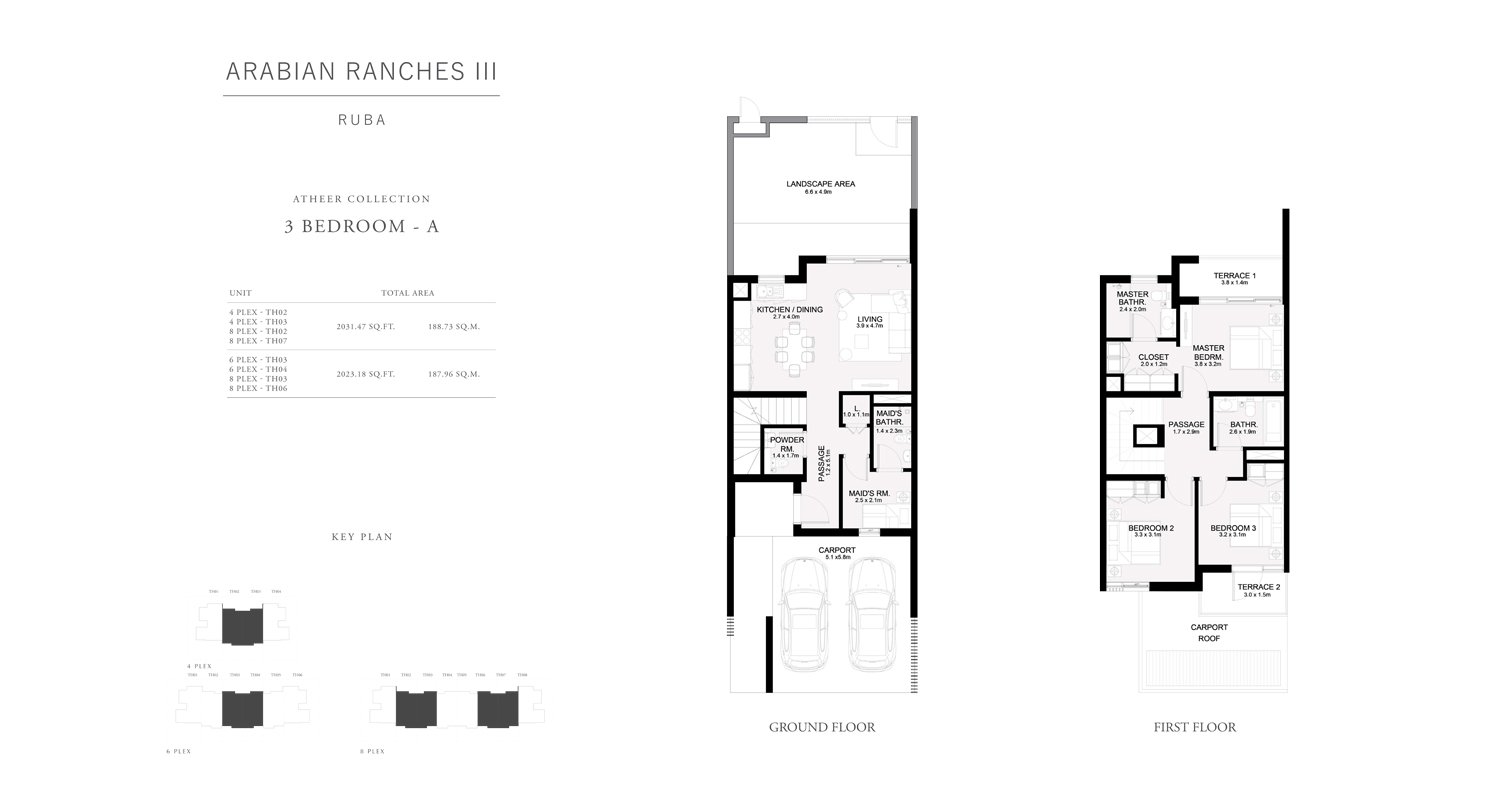 Ruba Townhouses Phase 2 Floor Plan
