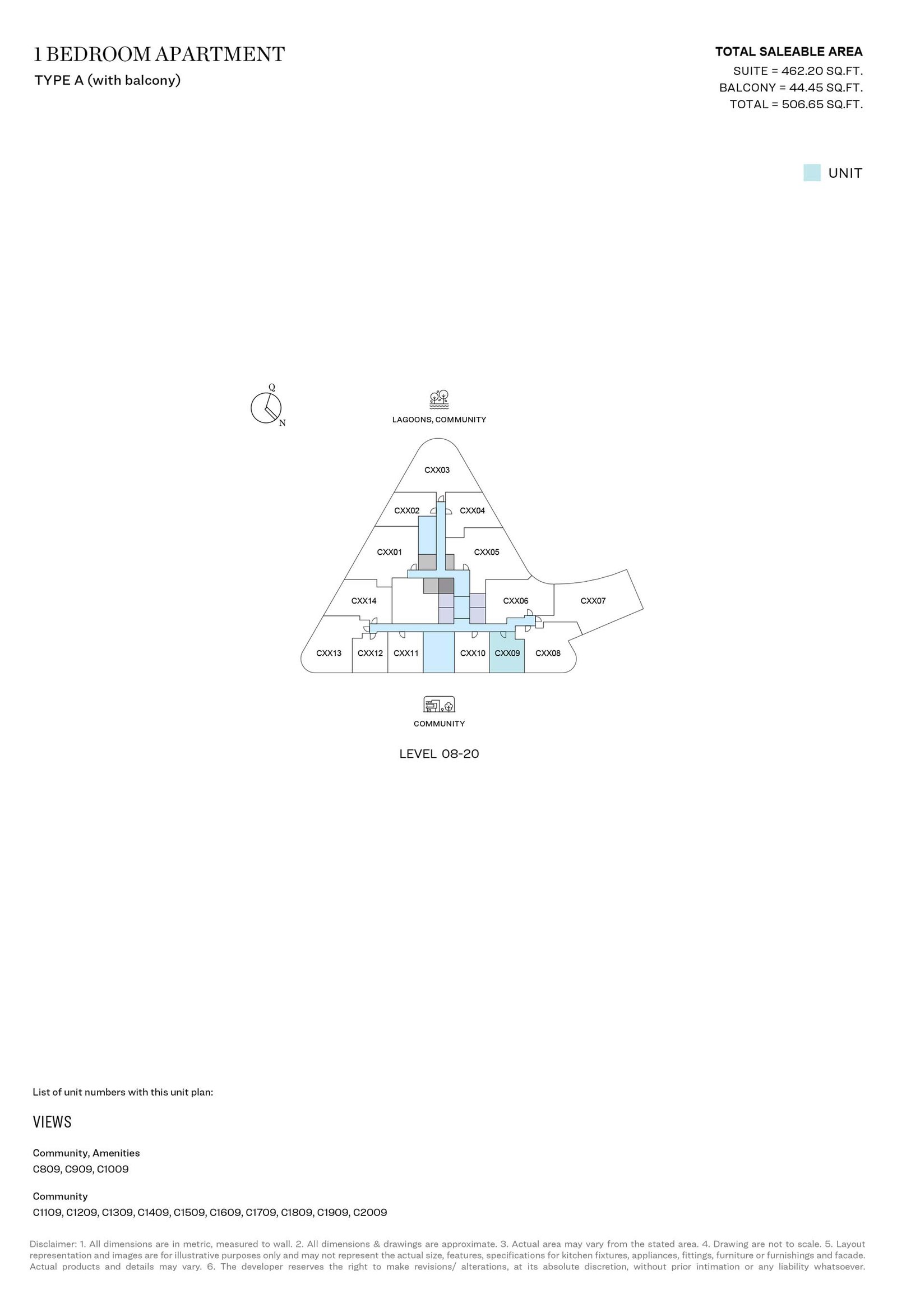 Skyvue Spectra Floor Plan