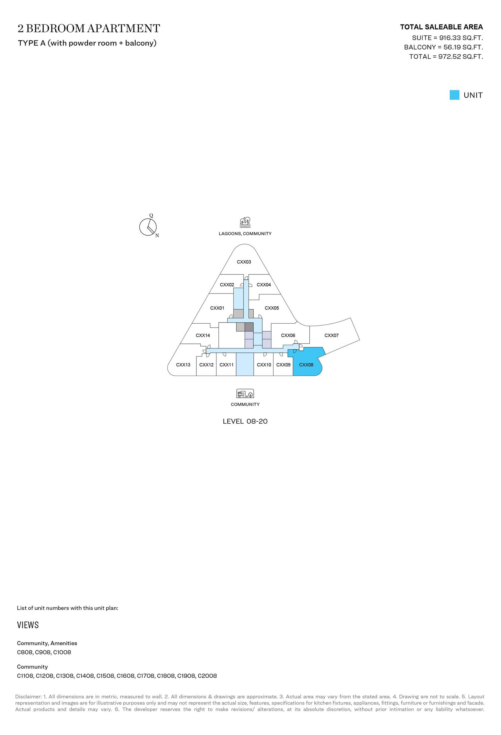 Skyvue Spectra Floor Plan