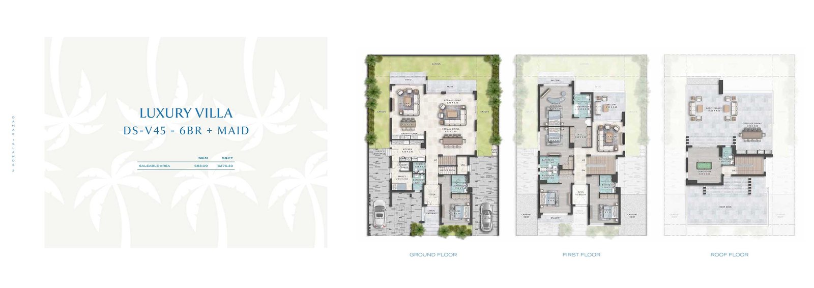 DAMAC Islands 2 Floor Plan