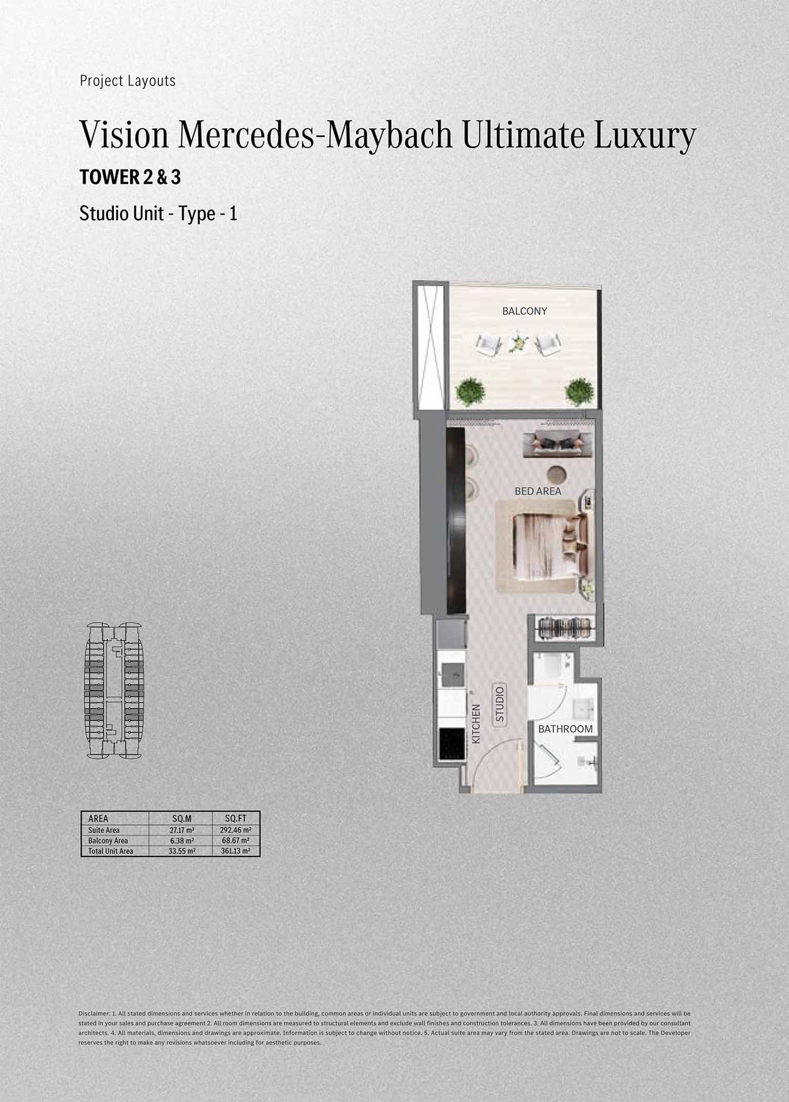 Binghatti Maybach Floor Plan