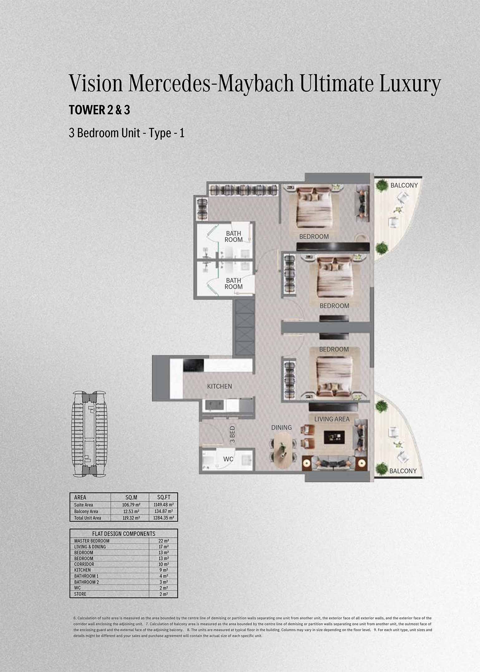 Binghatti Maybach Floor Plan