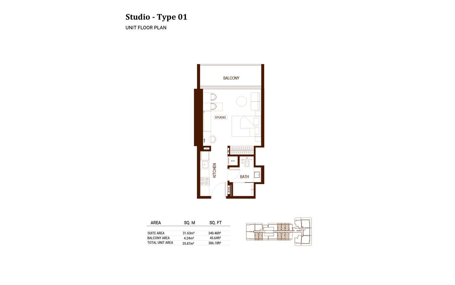 Binghatti Hillviews Floor Plan