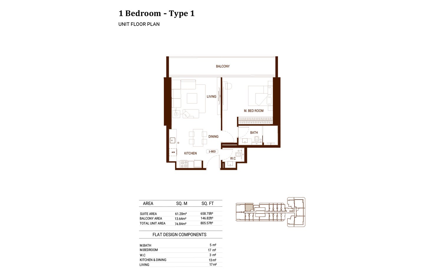 Binghatti Hillviews Floor Plan