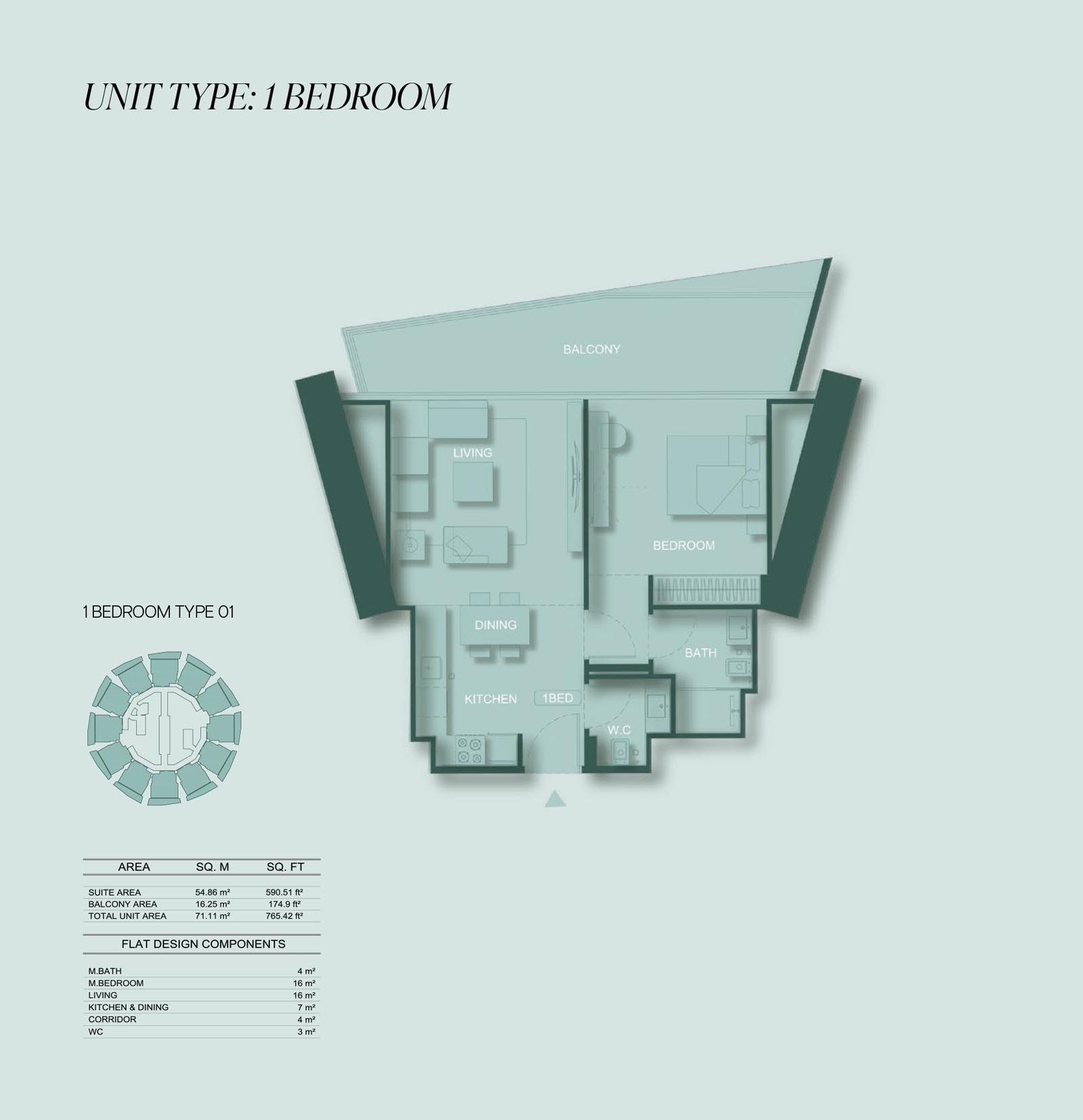 Binghatti Circle Floor Plan