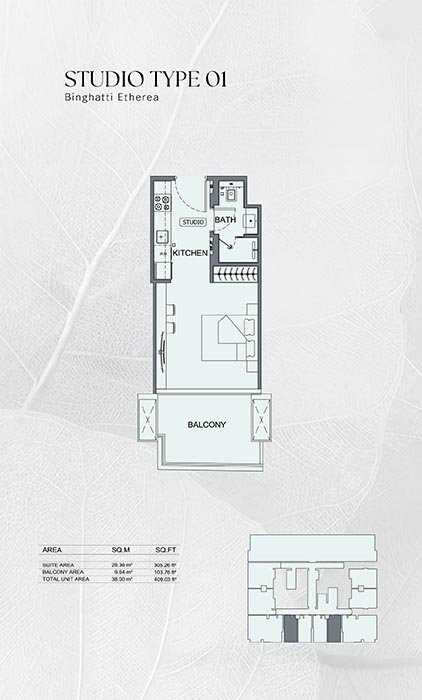 Binghatti Etherea Floor Plan