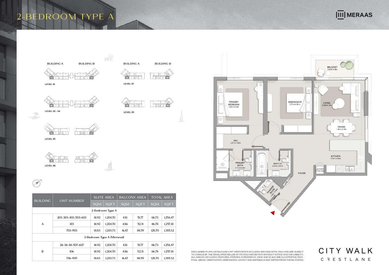 City Walk Crestlane Floor Plan