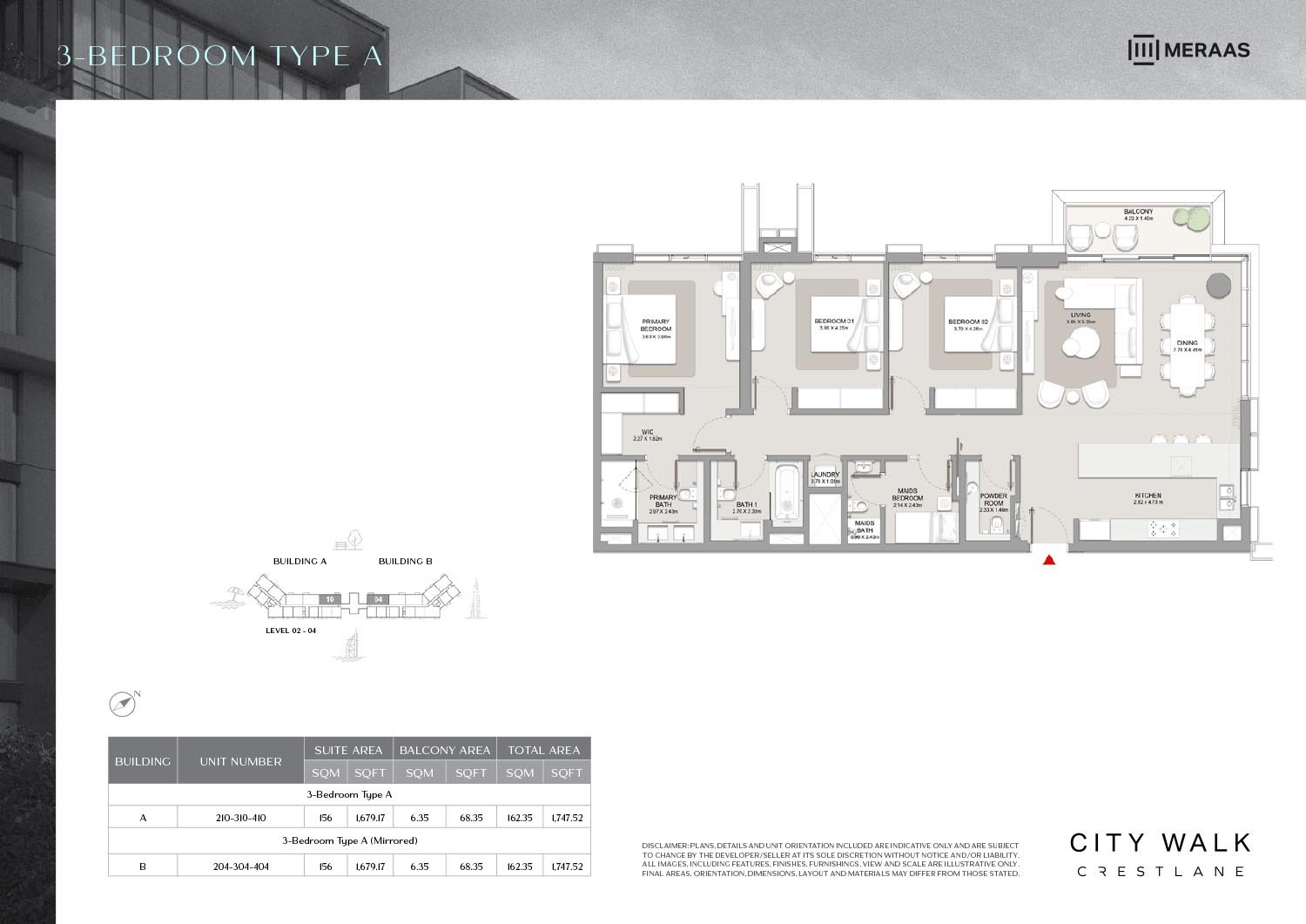 City Walk Crestlane Floor Plan