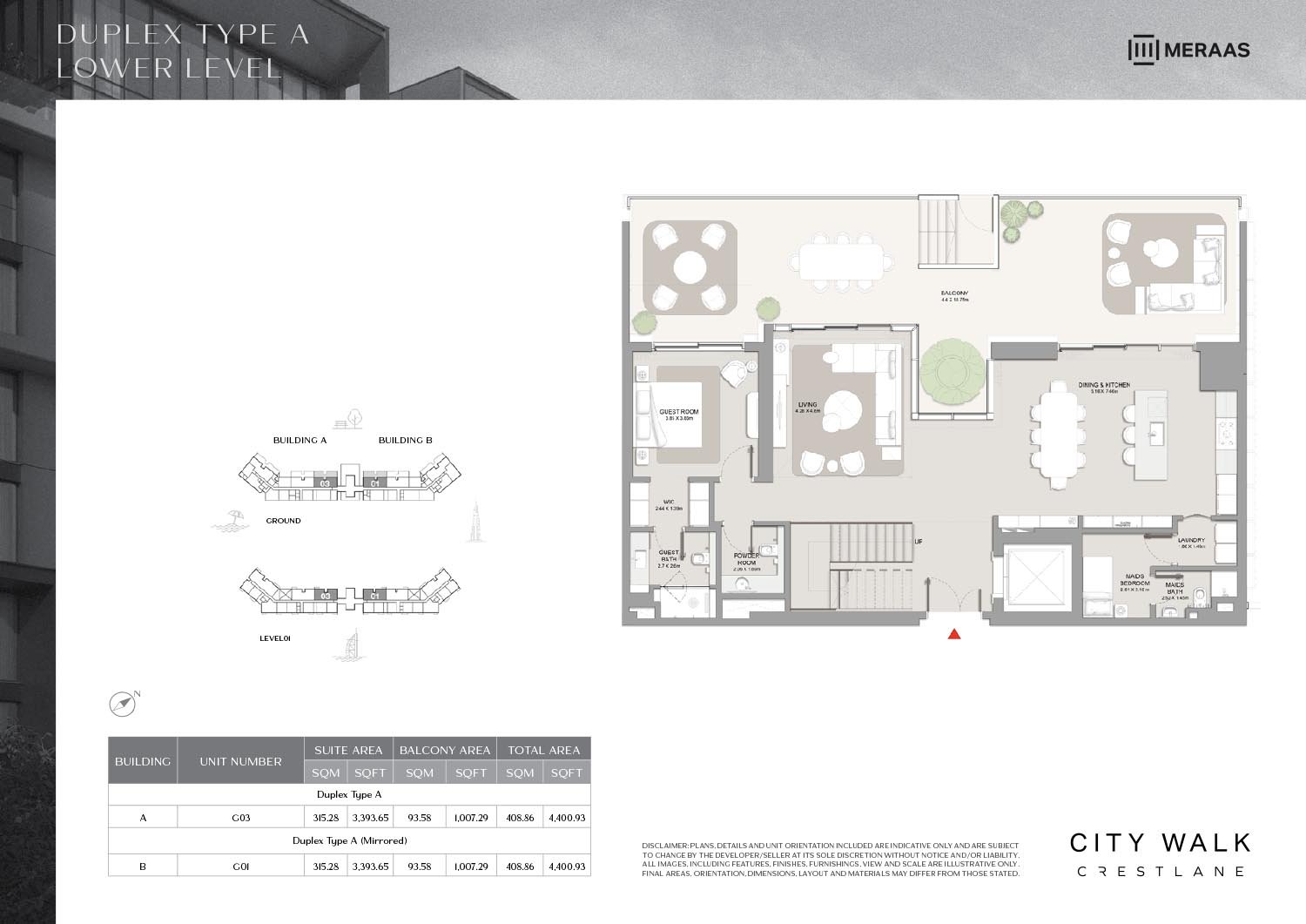 City Walk Crestlane Floor Plan