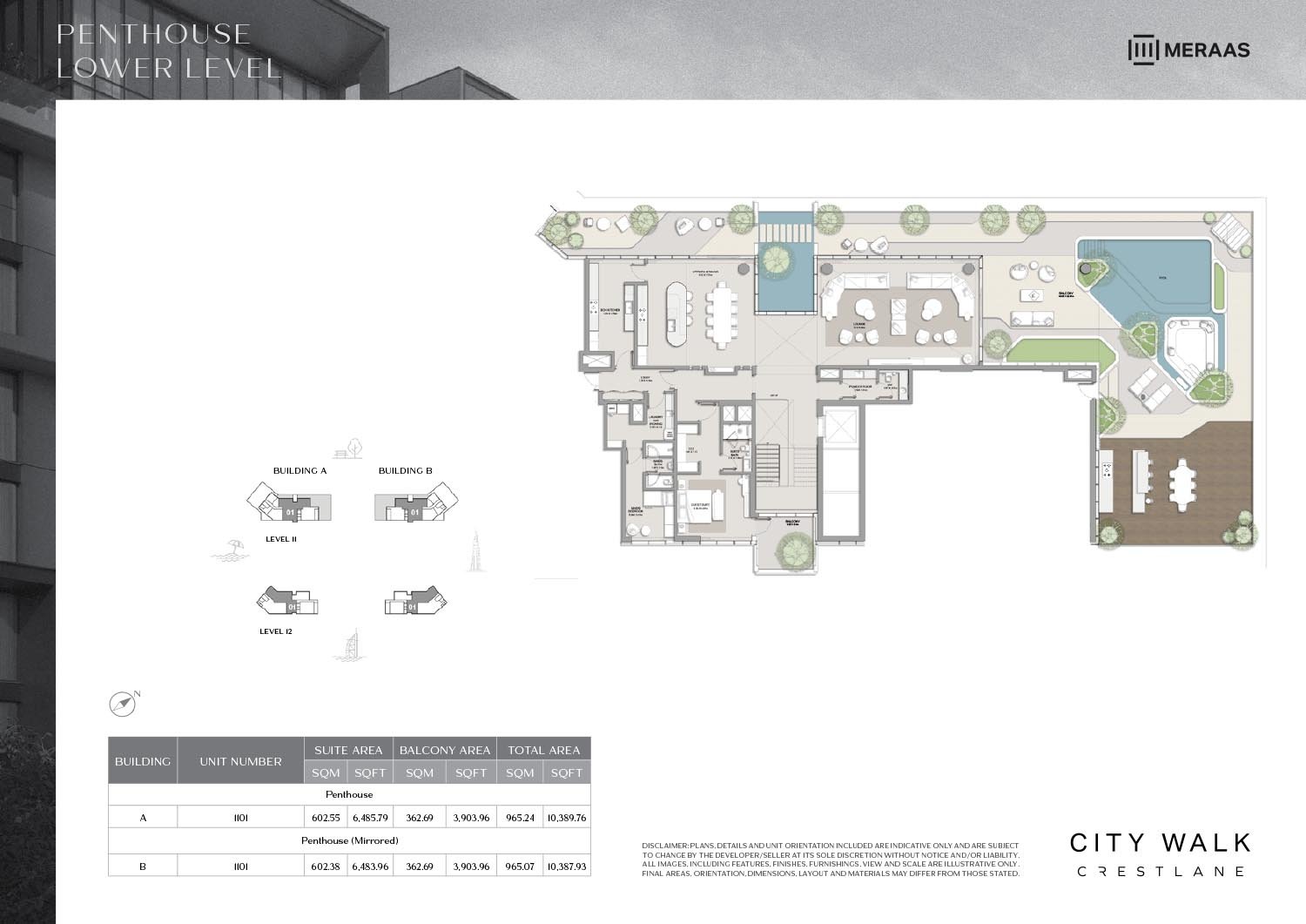 City Walk Crestlane Floor Plan