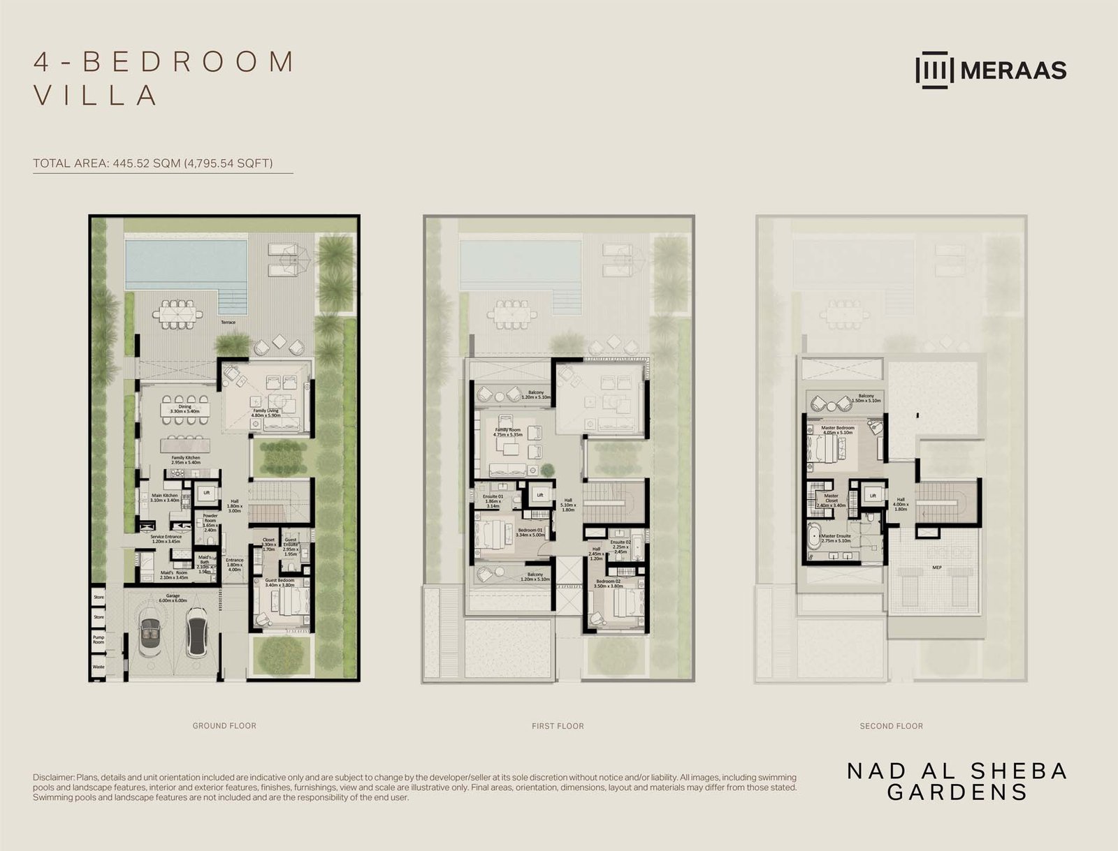 Nad Al Sheba Gardens Phase 10 Floor Plan