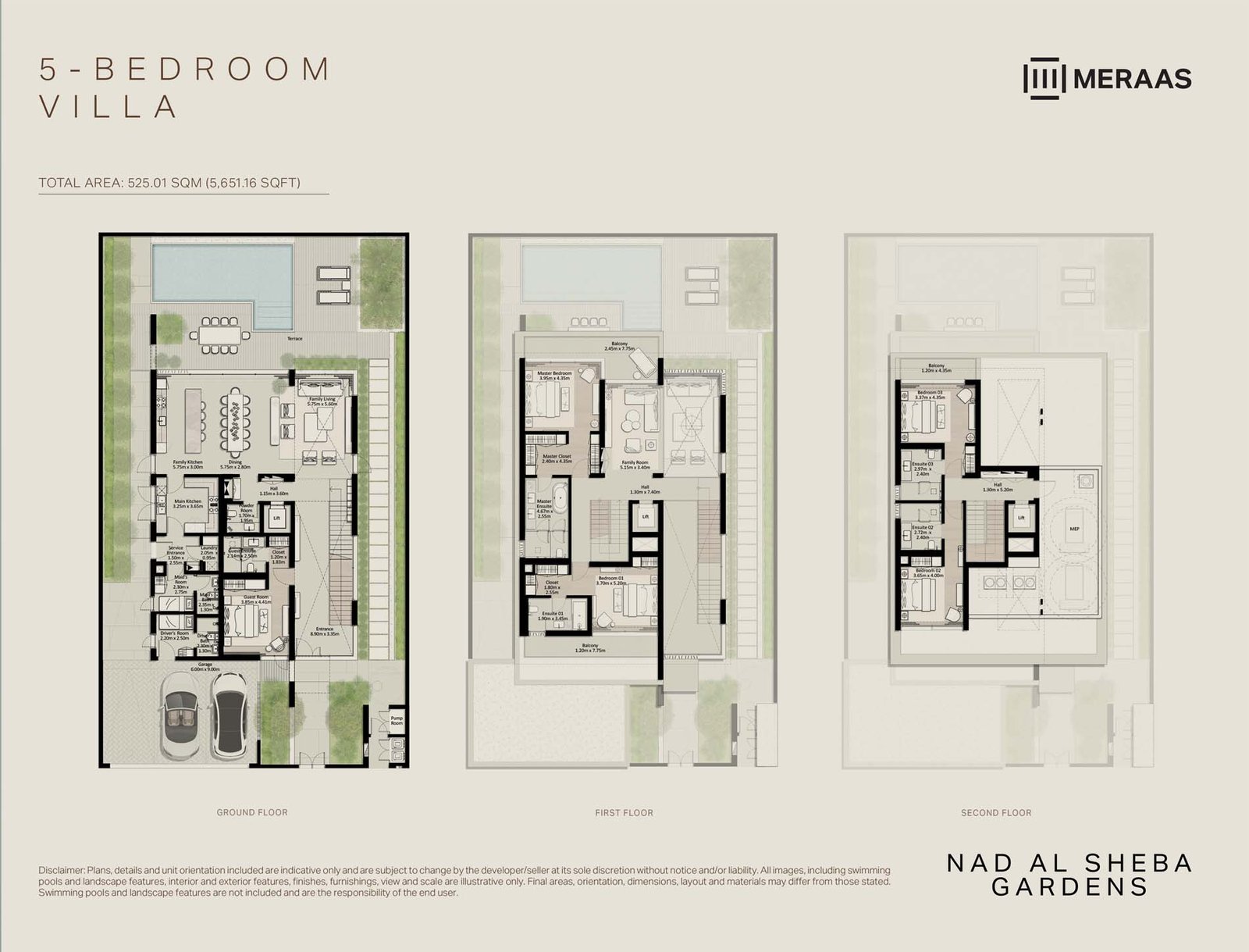 Nad Al Sheba Gardens Phase 10 Floor Plan