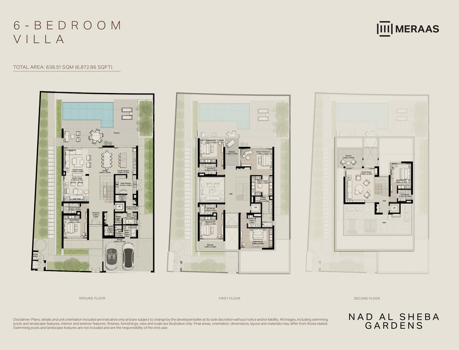 Nad Al Sheba Gardens Phase 10 Floor Plan