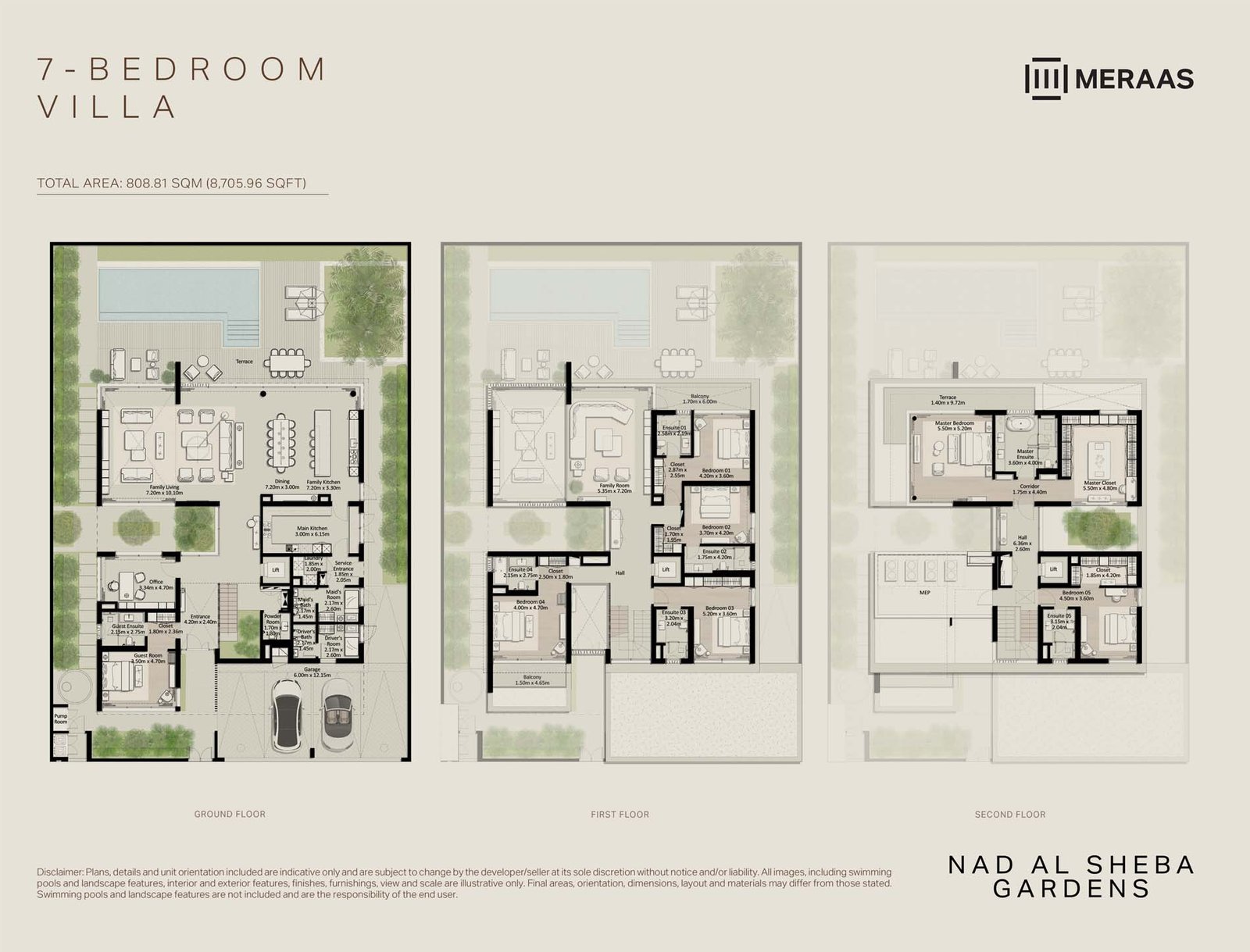 Nad Al Sheba Gardens Phase 10 Floor Plan