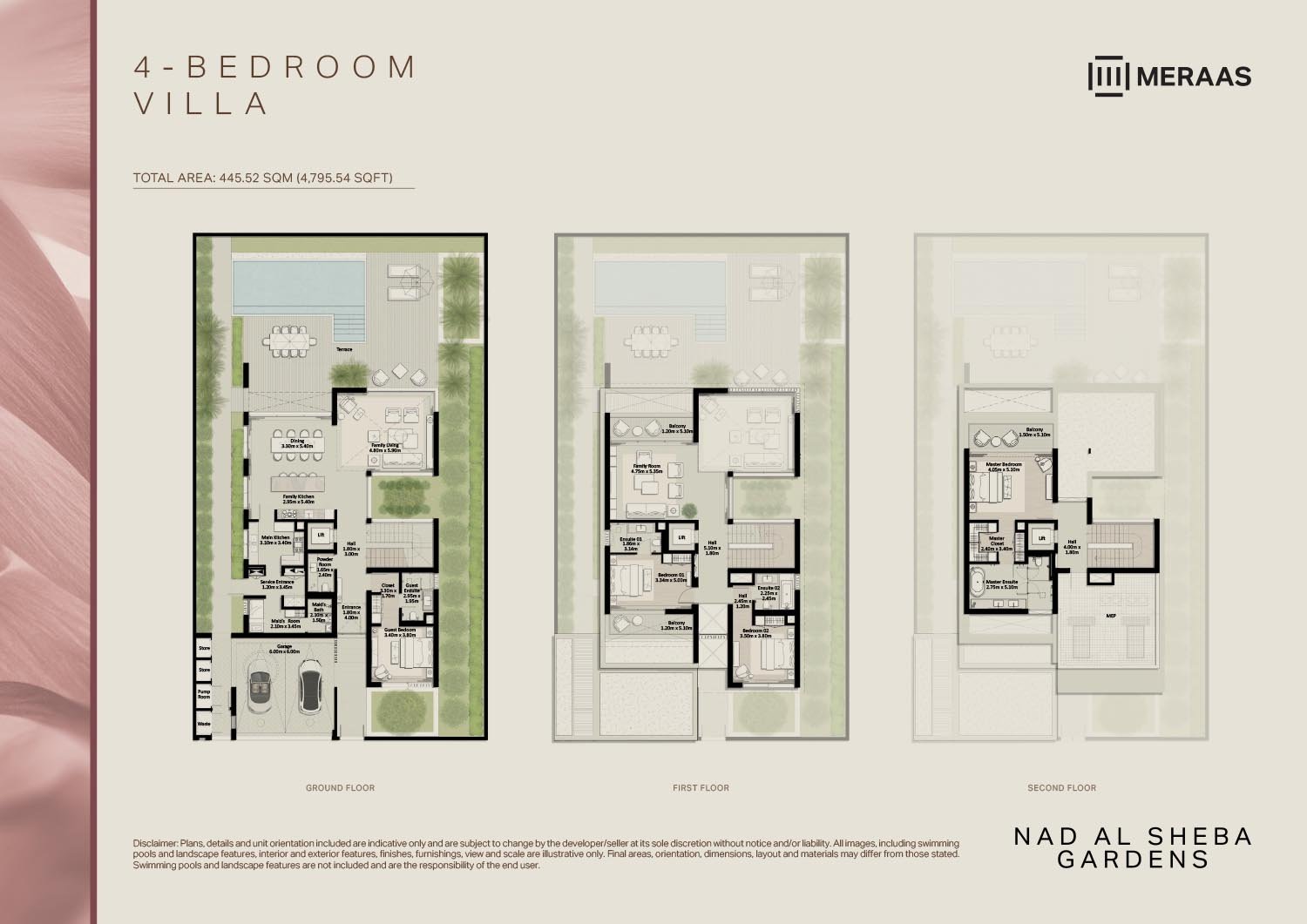 Nad Al Sheba Gardens Phase 8 & 9 Floor Plan