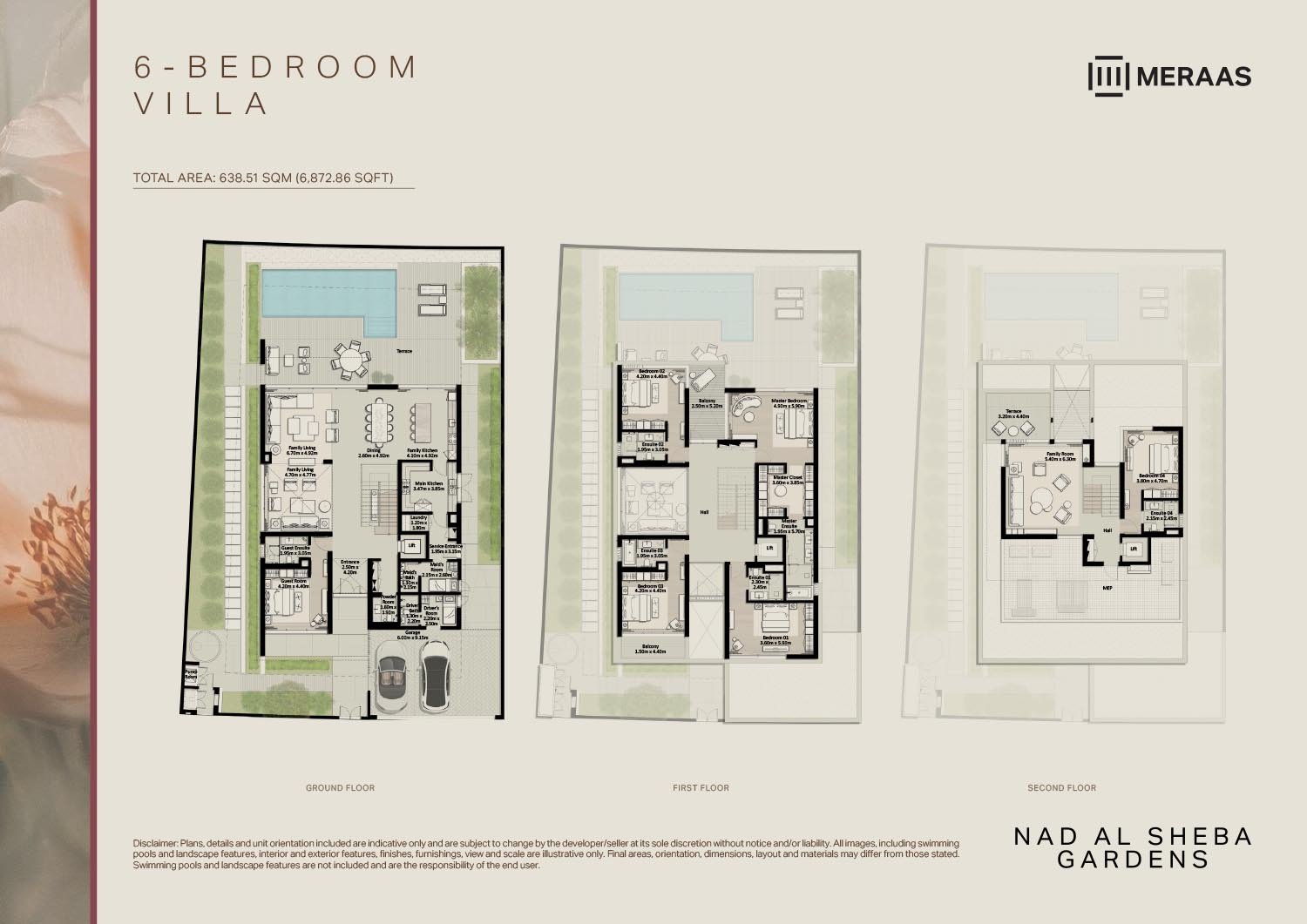 Nad Al Sheba Gardens Phase 8 & 9 Floor Plan