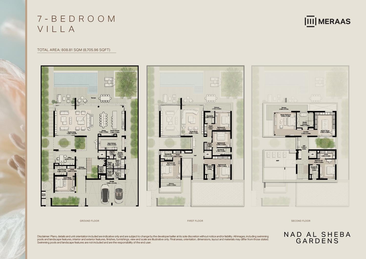 Nad Al Sheba Gardens Phase 8 & 9 Floor Plan
