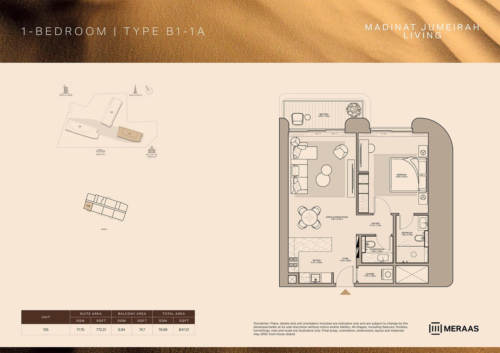 Nourelle at MJL Floor Plan