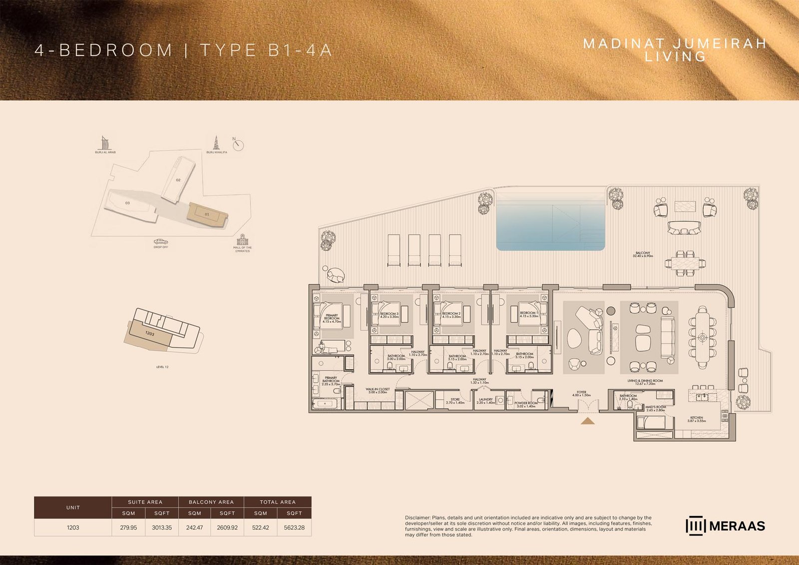 Nourelle at MJL Floor Plan