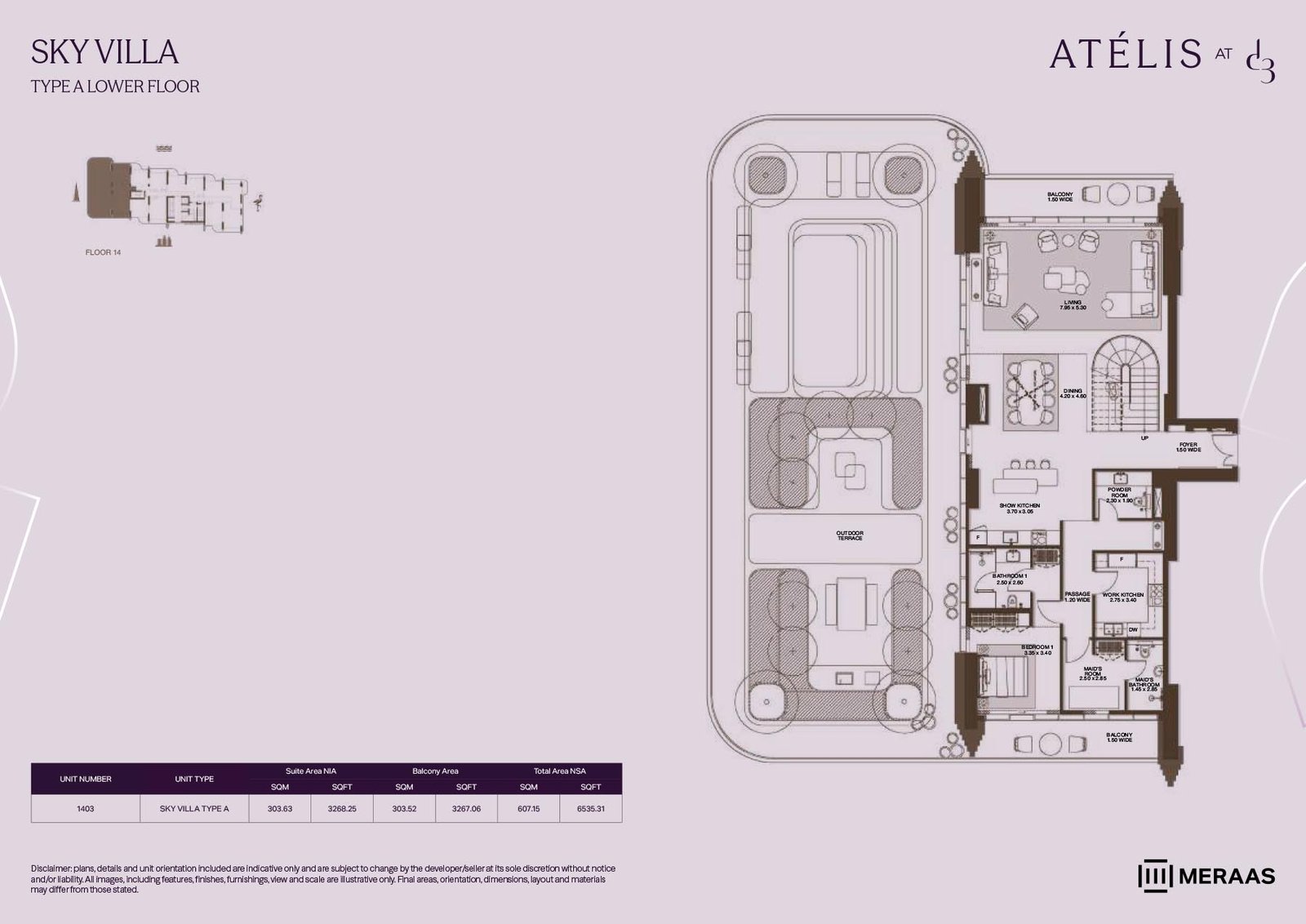 Atelis at D3 Floor Plan