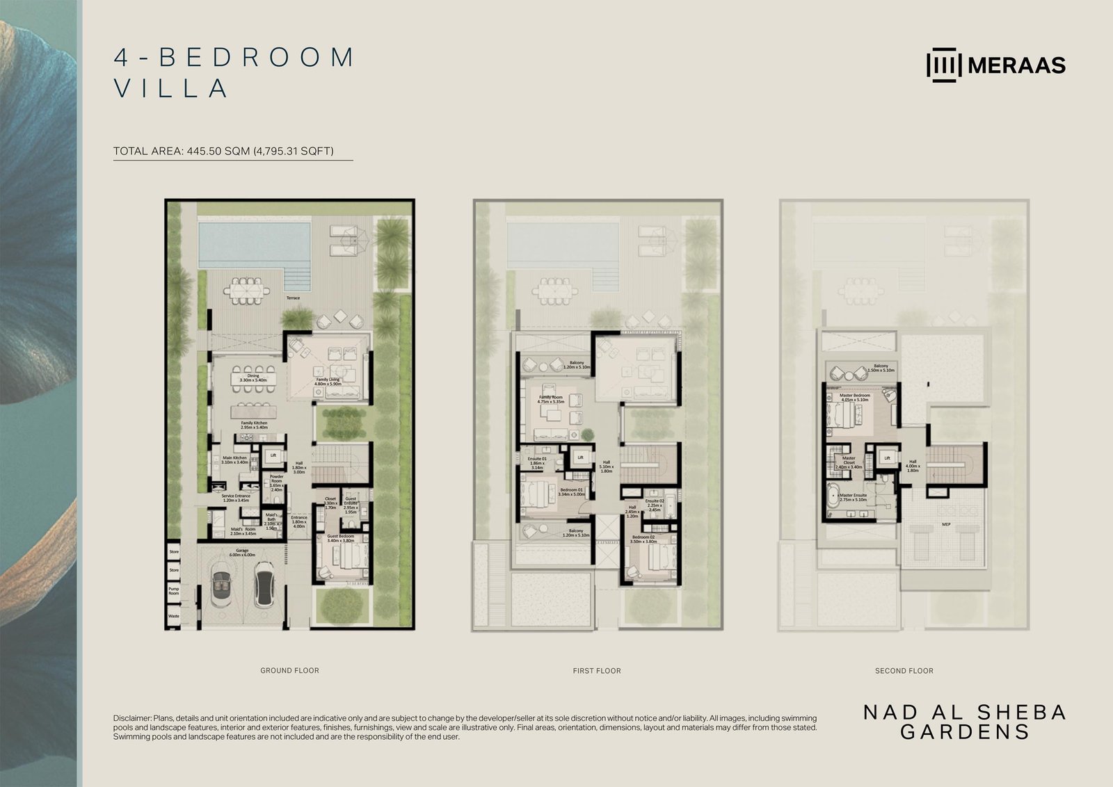 Nad Al Sheba Gardens Phase 11 Floor Plan