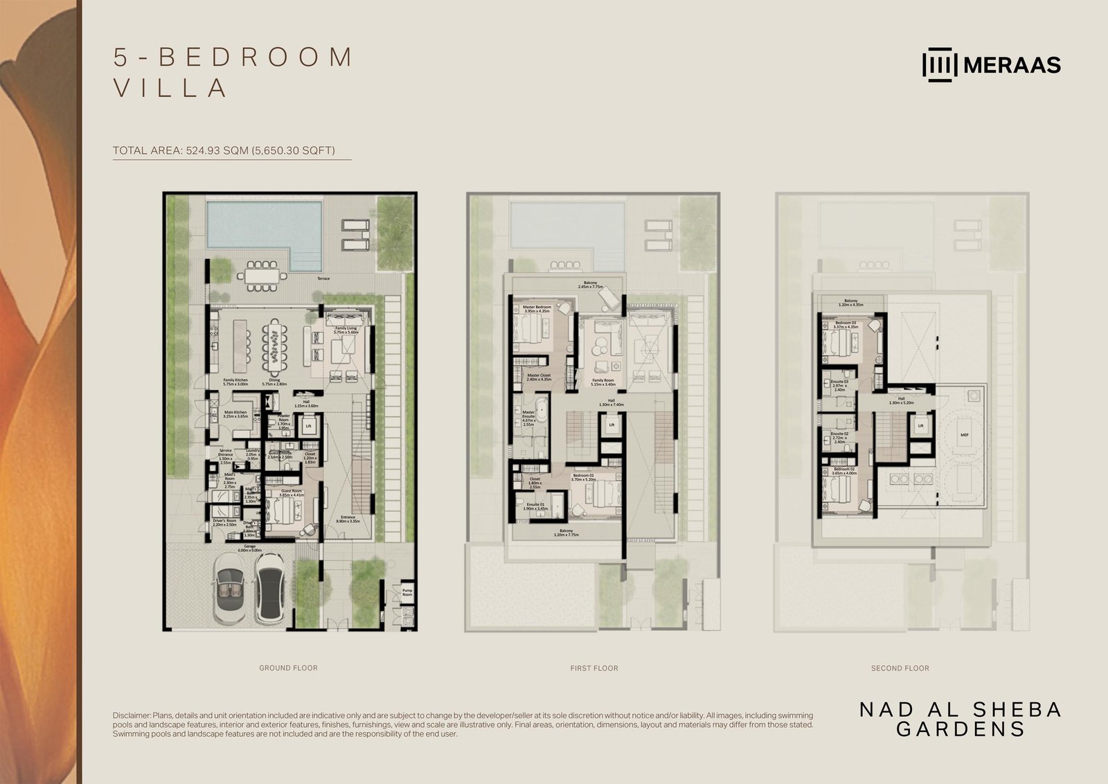 Nad Al Sheba Gardens Phase 11 Floor Plan