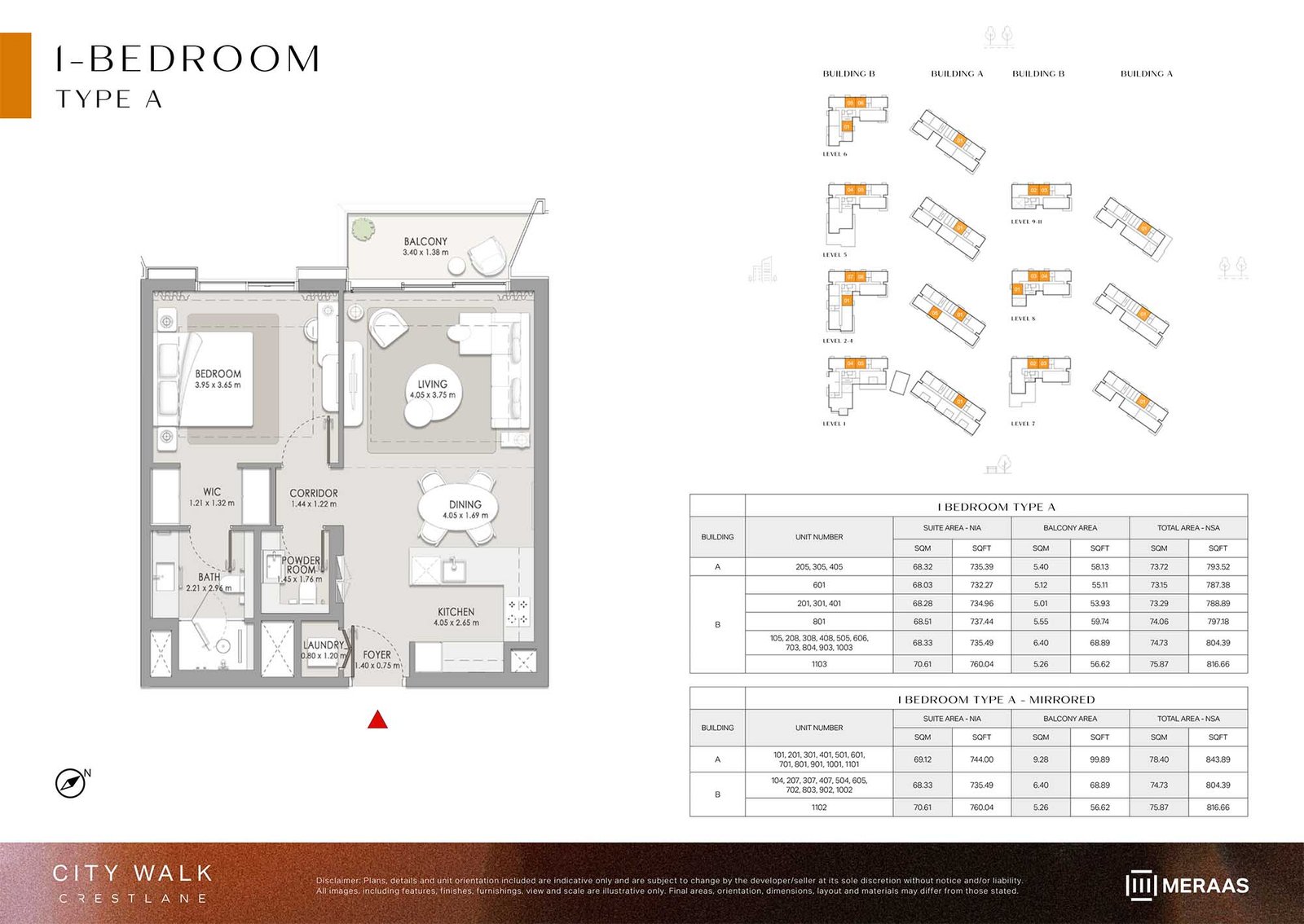 City Walk Crestlane 5 Floor Plan