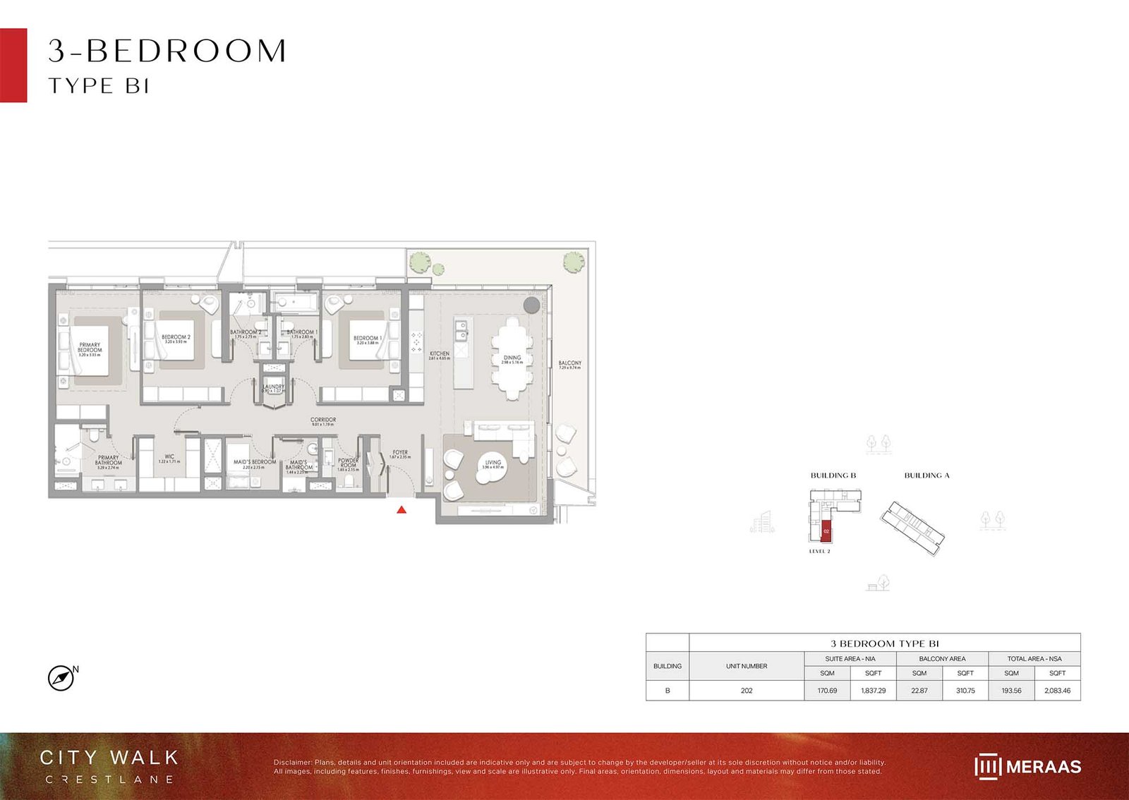City Walk Crestlane 5 Floor Plan