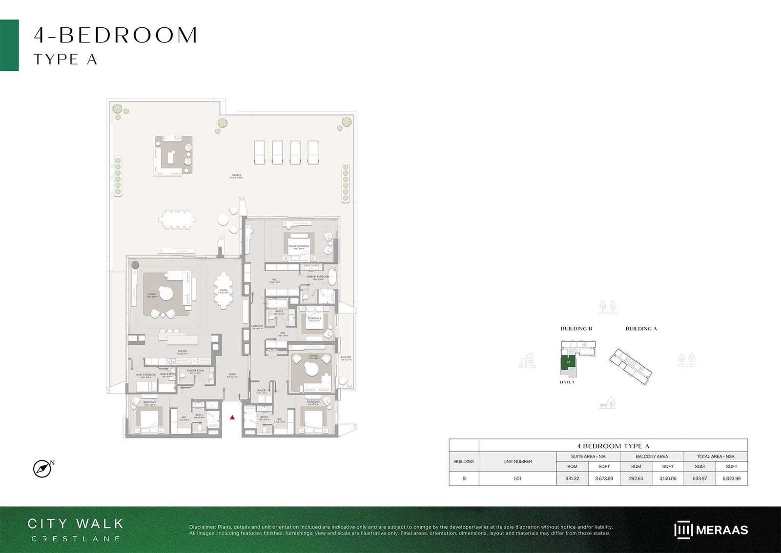 City Walk Crestlane 5 Floor Plan