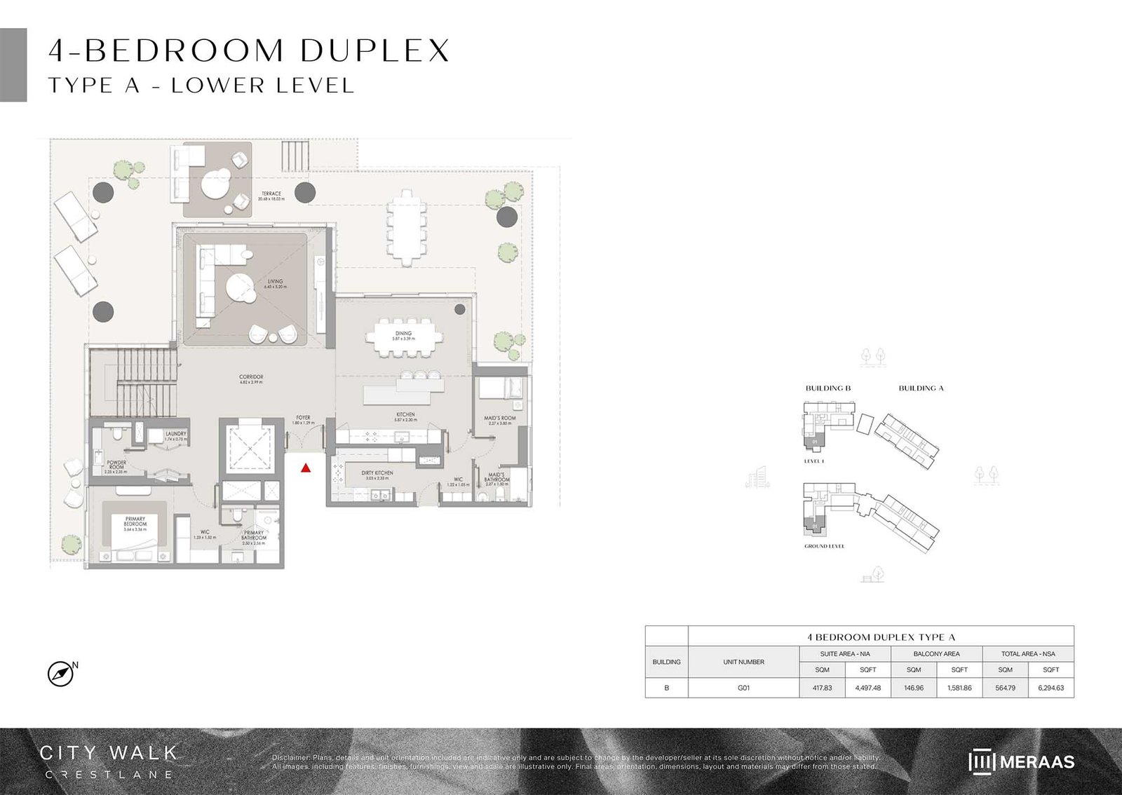 City Walk Crestlane 5 Floor Plan