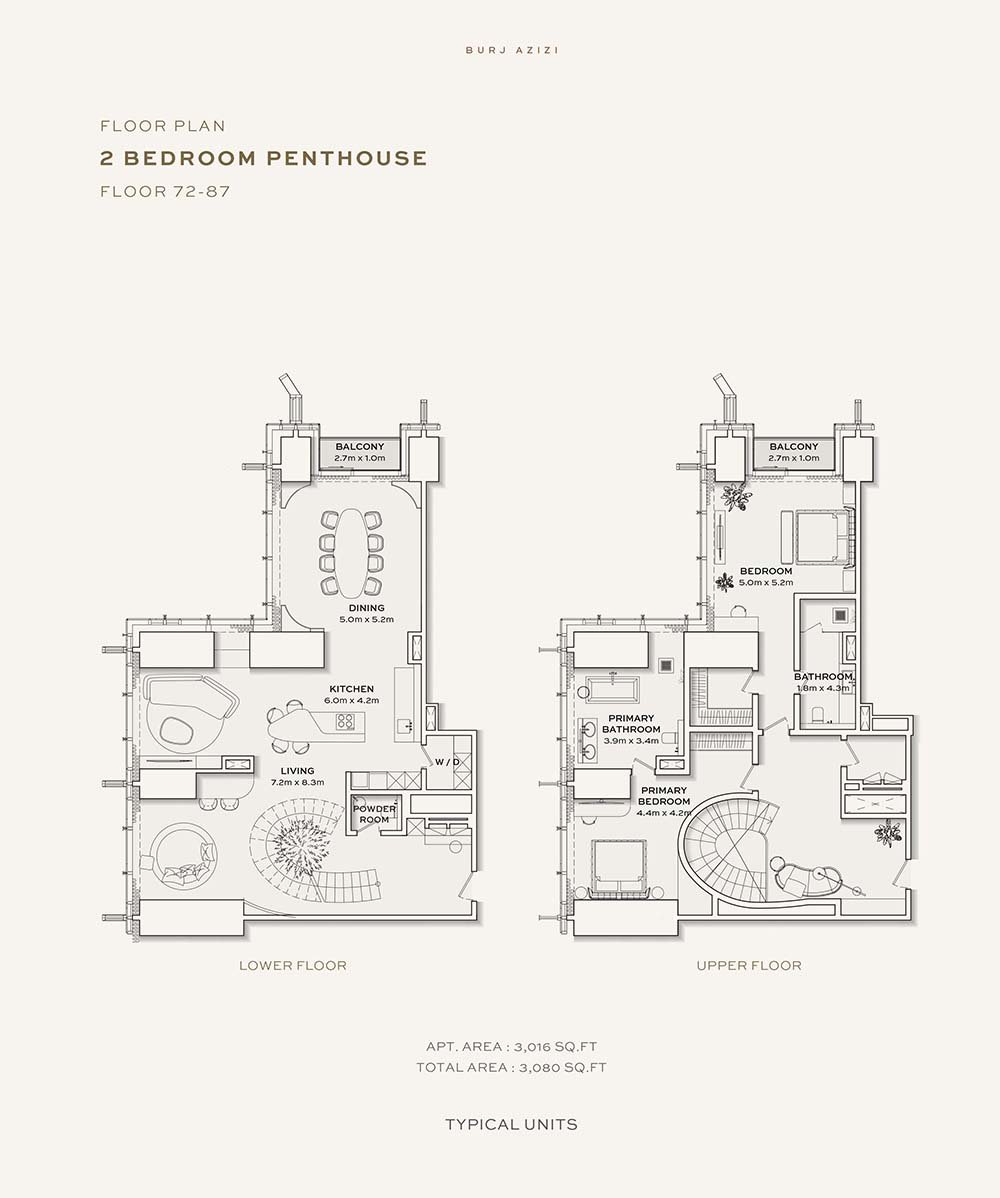 Burj Azizi Floor Plan