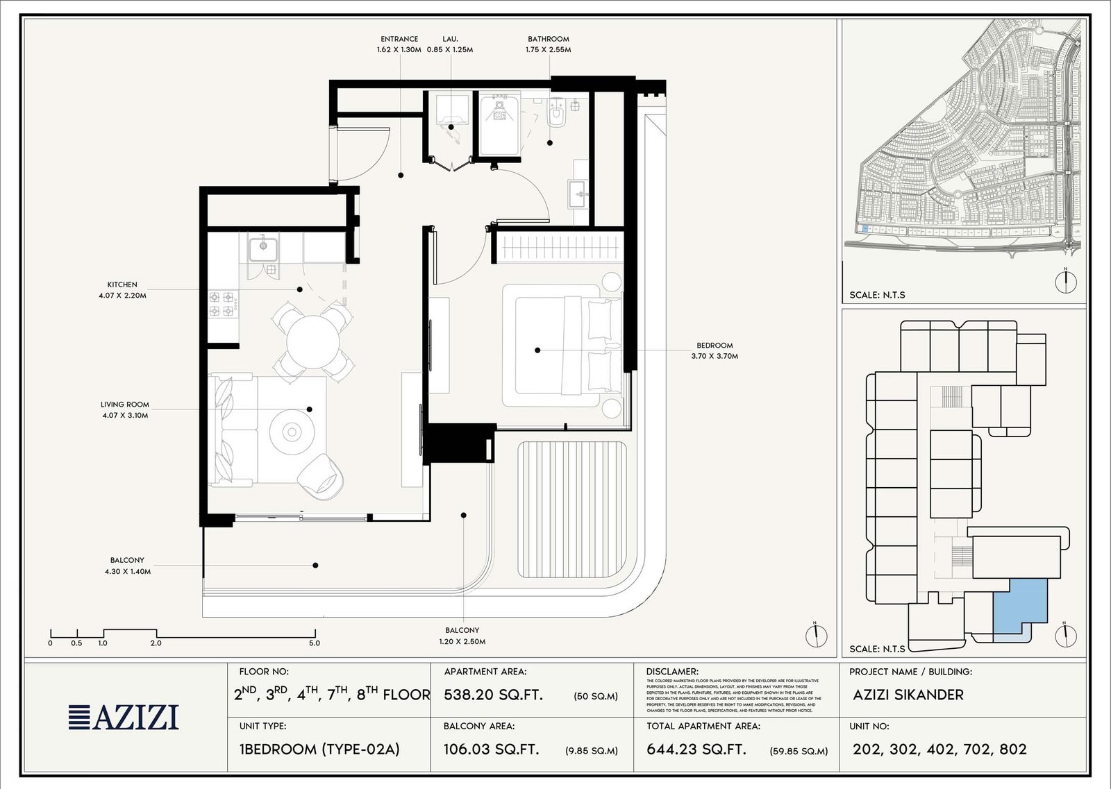 Azizi Sikander Floor Plan