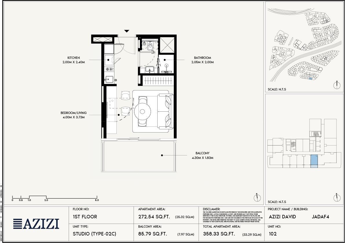 Azizi David Floor Plan