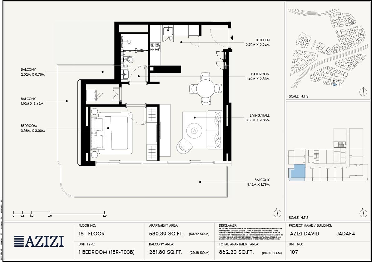 Azizi David Floor Plan