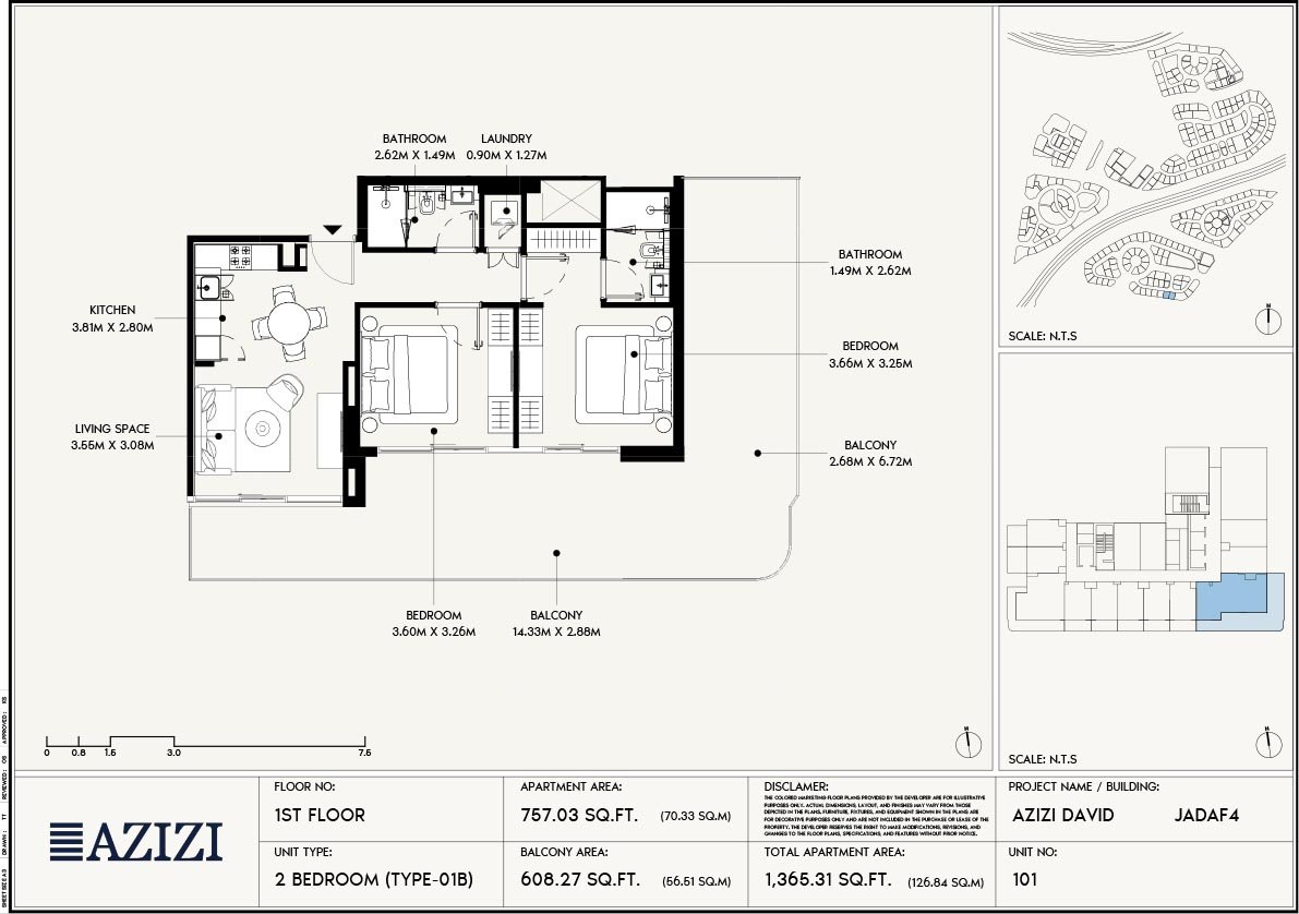 Azizi David Floor Plan