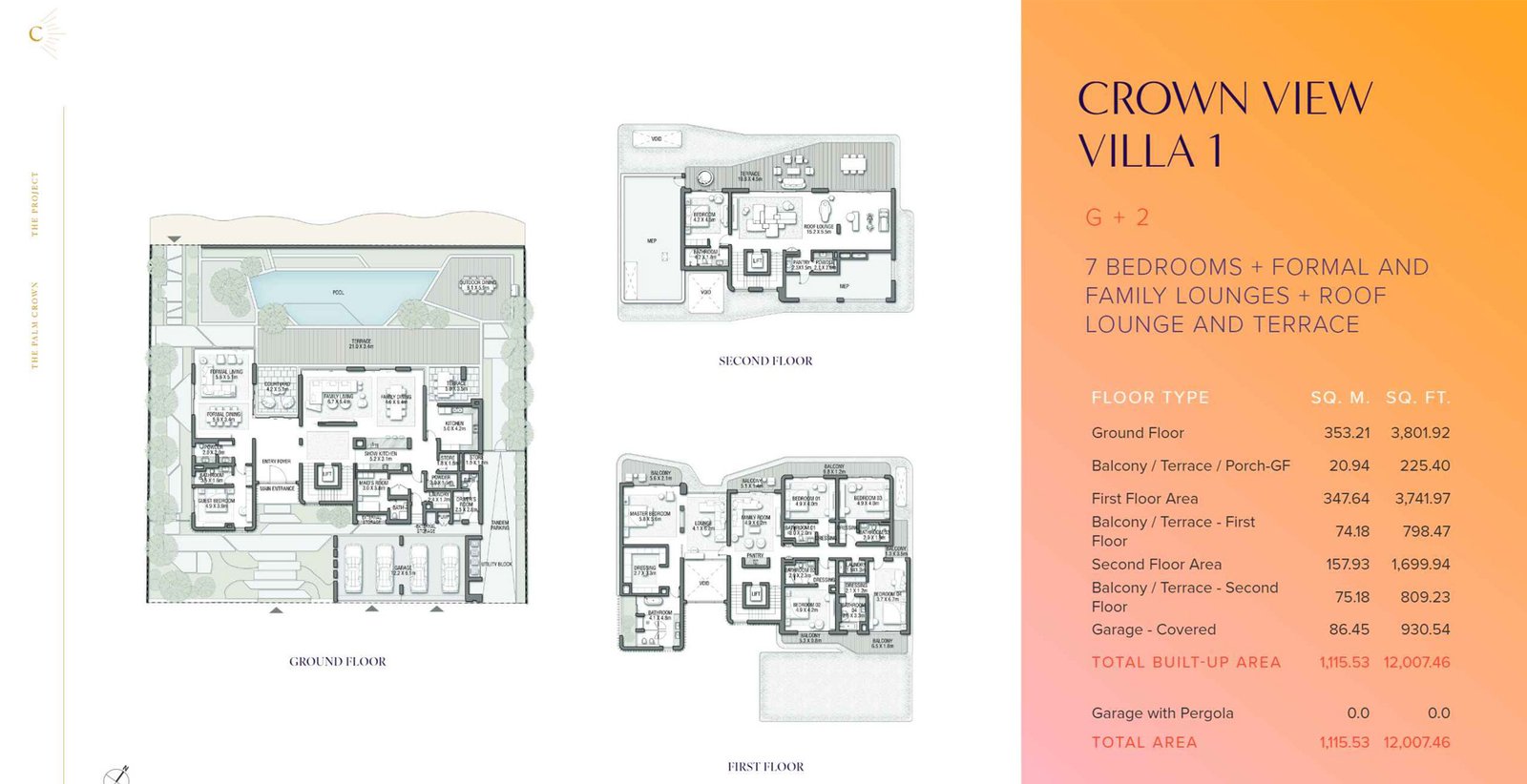 The Palm Crown Floor Plan