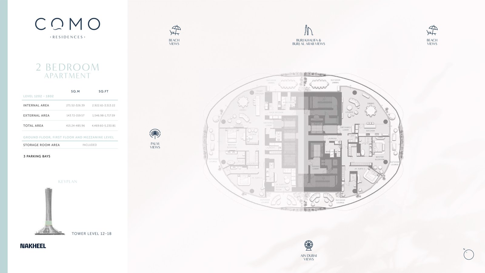 Como Residences Floor Plan