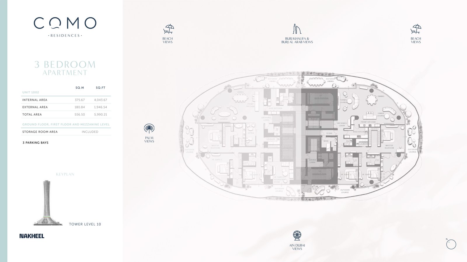 Como Residences Floor Plan