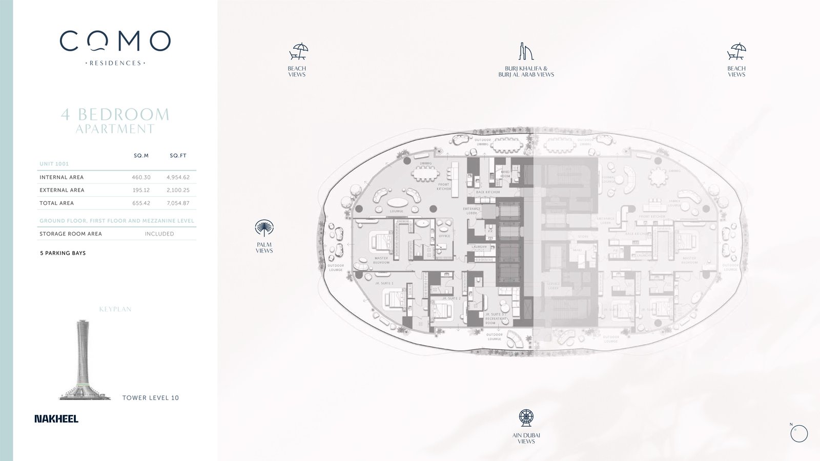 Como Residences Floor Plan