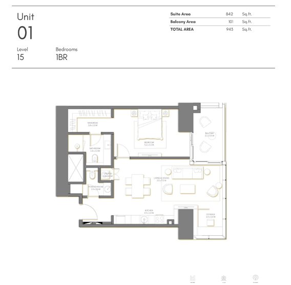 Palm Beach Towers Floor Plan