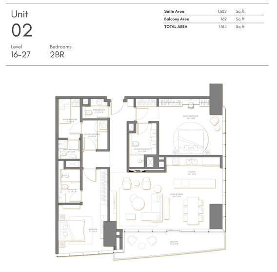 Palm Beach Towers Floor Plan